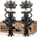 Front Complete Struts shocks Assembly w/Coil Spring 171433 171434 Compatible for 2001-2005 Honda Civic Compatible for 2001-2003 Acura EL Shock Absorbers Replacement 2PCS