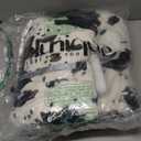 Heated Blanket Throw Blanket - Fast Heating Electric Blanket, Soft Flannel Heated Throw with 4 Time Settings, 10 Heating Settings, Warm Gifts for Women & Mom & Grandma(50"x60"Cow Print White) (01 - Black Ombre-white)