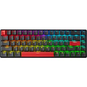 DrunkDeer G65 Rapid Trigger Mechanical Keyboard Magnetic Switch Gaming PBT Keycap RGB Wired 65% Size USB Compact Anti-Ghost Black