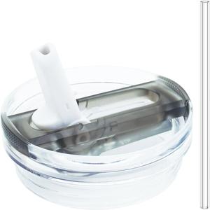 Dreamfocus 30 oz Leak Proof Flip Straw Lid Replacement for Stanley 30 oz Quencher H2.0 and ProTour Tumbler
