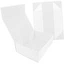 DECOMELODY 2Pcs Foldable Boxes Large Packaging Accessory for Bridal Shower DIY Wrapping Chic Case for Perfume Cups Cosmetics More