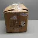 VEVOR 6 Pcs Moving Blankets, 80 x 72 in, Large Packing Blankets with 2 Elastic Bands, Heavy Duty Nonwoven Fabric Padded Moving Blanket with Cotton Filling for Shipping Wrapping Protecting Furniture (Blue/Orange)