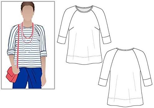 Style Arc Sewing Pattern - Maddison Top (Sizes 18-30)