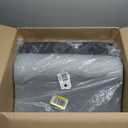 HOMBYS Foam Recliner Cushion with Leg Pillow for Elderly Large Square Seat Cushion Wave Shape Footrest for Armchairs Couch, Medium Thick & Supportive, Non-Slip Design, Light Grey