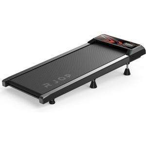 RJOP 2.5HP Walking Mat with Incline Pad, Under Desk Treadmill for Home Gym, Walking Running Pad with Remote, 3 in 1 Low Noise Small Mini Portable Treadmill with LED Screen, 270lbs Capacity