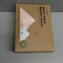 Baby Bassinet Sheets TPU Waterproof 2 Pack Soft Muslin Bedside Bassinet Mattress Sheets with Bottom Elastic Band for Baby Boy Girls Unisex Fit Hourglass Oval and Rectangle, Pink Beige