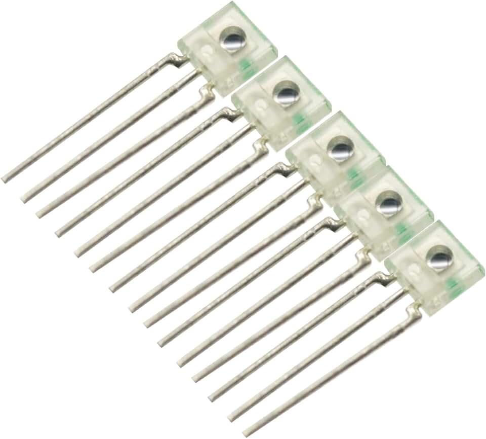 5PCS TSL257 TSL257-LF Sensor, Light-Voltage Converter High Sensitivity Low-Noise Light-to-Voltage Optical Converter
