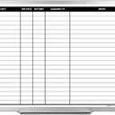Creative Safety Supply Project Planning Whiteboard (48in x 36in)
