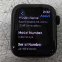 Apple Watch SE (2nd Gen) [GPS 40mm] Smartwatch with Midnight Aluminum Case with Midnight Sport Band S/M. Fitness and Sleep Trackers, Crash Detection, Heart Rate Monitor, Retina Display