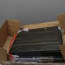 Furologee 5 Tier Bookshelf with Drawer, Kitchen Bakers Rack with Storage, Tall Narrow Bookcase, Industrial Free Standing Display Shelf, Wood and Metal Book Shelf for Bedroom, Living Room, Black