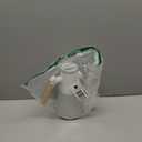 Electric Plant Mister with 180 Adjustable Long Nozzle, 2 Spray Modes, Battery Operated Garden Sprayer for Indoor Outdoor Plants  Minimalist White Design with Wood Grain Handle