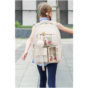 kadilong 17.3 Inch School Backpack for Teen Girls, Cute Backpacks for Women Aesthetic Bookbag Laptop Bag Back Pack for Middle School