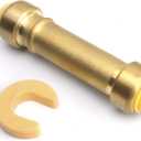 3/4" Slip Coupling, Push to Connect Brass Plumbing Fitting, Model U3016LFA