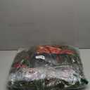 Christmas Wreaths for Front Door with Lights & Timer - 24" 40 LED Pre-Lit Lighted Cedar Pine Christmas Wreath with Metal Hanger Decoration for Door Window Indoor Outdoor Wall (Large, Red Berries &Red Ball)