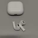 Apple AirPods 4 Wireless Earbuds, Bluetooth Headphones, Personalized Spatial Audio, Sweat and Water Resistant, USB-C Charging Case, H2 Chip, Up to 30 Hours of Battery Life, Effortless Setup for iPhone