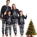 OLIHIG Matching Christmas Pjs For Family Christmas Family Set Family Christmas Matching Sets Family Sleepwear Pajamas (Women Large, A01)