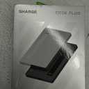 Sharge Disk Small SSD Drives Sharge Disk Plus USB-C NVME SSD Enclosure (Silver) (SD002)
