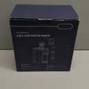 Hot & Iced Coffee Maker with Bold Setting, Single Serve Coffee Maker for K Cup and Grounds, 6-14 Oz Brew Sizes, 50 Oz Removable Water Tank, One Cup Coffee Machine with Reusable Filter, White (Ivory)