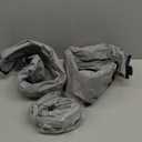 Reusable Vacuum Bags for Travel With Pump,Professional Waterproof IPX8 Zipper Vacuum Compression Bag for Suitcases Backpack,Space Saver Bags Packing Organizers for Clothing Packing(3PACK+PUMP) (Gray)