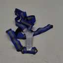 Zacro LED Reflective Vest Running Gear, 5 Lights Colors High Visibility Reflective Running Gear Rechargeable Light Up Running Vest for Walking Running Cycling, Adjustable for Men Women Kids (Blue)