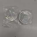 3 Inch Drain Cover Kitchen Sink Strainer, Kitchen Sink Strainer, Commercial Sink Drain, Flat Strainer, Durable Sink Strainer Basket, Replacement Drain Cover on 3-Inch Drain Pipe, 2-Pack