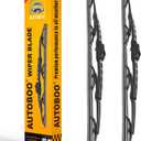 AUTOBOO 22"+22"Windshield Wipers Replacement for Ford F150 F250 F350 F450 F550 2025-2021 2020 2019 2018 2017 2016 2015 2014 2013 2012 2011 2010 2009 -Original Factory Quality Wiper Blades (Pack of 2)