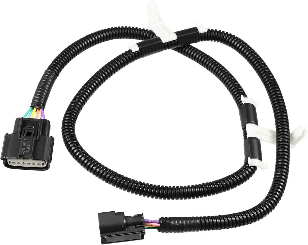 X AUTOHAUX for Ford Super Duty 2013-2016 FC3Z14A412A Tailgate Backup Camera Wiring Harness Replace DC3Z-14A412-A FC3Z-14A412-A Reverse Rear View camera Wire Harness