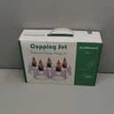 Cupping Kit for Massage Therapy, Professional Cupping Set with Electric Pump, Cup Therapy Set with 20pcs High Temp & High Pressure Resistant Vacuum Cups,an Automatic Suction Cupping Device