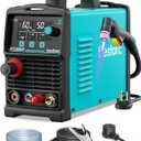 Plasma Cutter, [Pilot Arc][Large LED Display][Air Sensor] 50A bestarc Plasma Cutter Machine 110/220V Dual Voltage, 1/2 Inch Clean Cut 3/4 Inch Max Cut, Post Flow Mesh, 2T/4T for Beginners DIY