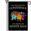 Hafhue May You Have The Confidence Plant Garden Flag, Feminist Outdoor Decor, Autumn Positive Outdoor Sign, Empower Women Gifts for Her Mom Aunt Sister Neighbor Bestie Friend