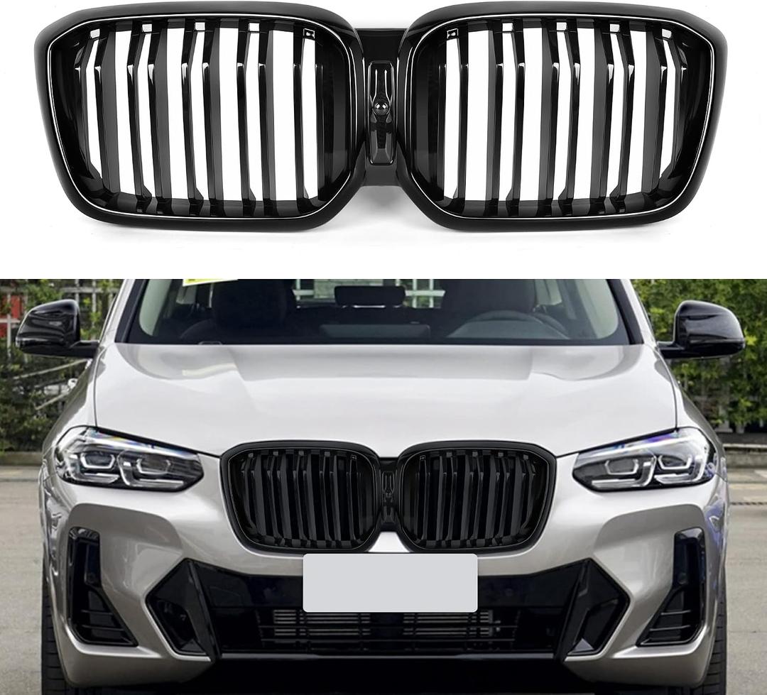 G01 Front Grill/Grilles Kidney Grill Replacement for BMW X3 Series G01 2022-IN 1 Pair/Set