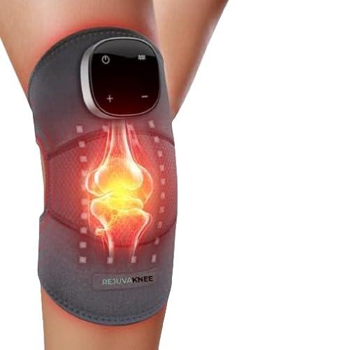 RejuvaKnee Triple Method Massager – The Official – Soothing Heat, Knee Wrap & Massager for Comfort and Relaxation, Adjustable Knee Massager for Everyday Use 1 pc