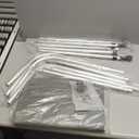 Bimini Top for Jon/Aluminum Boat (Width 3.3-4.6 ft) with Mounting Hardware,2 Bow Sun Shade Canopy Accessories with Storage Boots 63" L x 39"- 55" W x 43.3H (Hard Boat Bimini top Set)