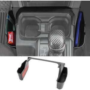 Center Console Gear Shift Storage Box Compatible with Toyota Tacoma 2023-2016 3rd Gen Interior Organizer Tray Accessories-NOT FIT Manual Transmission
