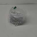 Metal Roofing Screws 10 x 2-1/2 inch, Brite White Hex Head Sheet Metal Roof Screw with EPDM Washer for Corrugated Roofing (250Pcs)