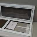 Dog Door for Sliding Glass Door, Adjustable Height 75 3/5" to 80" Sliding Door Pet Door Insert with Screen Design, Suitable for Large Dogs Up to 75 lbs, New