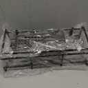 Shower Caddy Hanging Bathroom Organizer: Rustproof Shelf for Inside Shower - No Drilling Racks Over Showerhead - Bath Shelves for Shampoo Soap (Black)