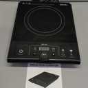 Mueller RapidTherm Portable Induction Cooktop, 1800W Hot Plate Electric Stove Top Burner. 8 Temp Levels, Auto-Off & Pot Detection, LED Display, Child Lock, 4 Programs, Burners for Cooking