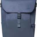 Huhu Diaper Bag Backpack  Baby Bag for Moms & Dads  Water-Resistant, Unisex Travel Kit for New Parents  Includes Changing Pad and 2 Organizer Pouches (Dusky Blue)