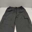 Trousers with Patch Pockets Black Size S