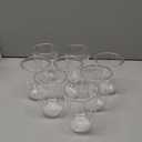 8 Pack 10 oz Double Walled Coffee Mugs Glass Espresso Cups without Handle Clear Thermo Insulated Demitasse Cups for Cappuccino Tea Latte Beverages