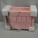 Emfogo Jewelry Box for Girls, Musical Jewelry Box with Spinning Dancer Gifts for Little Girls Christmas New Year Birthday Children's Day, 5 Layer Large Wooden Kids Music Jewelry Organizer Box (Pink)