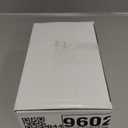 coolnews 8 Pack Glass Cabinet Knobs, Crystal Knobs for Dresser Drawer, Square Furniture Knobs and Pulls, Brushed Nickel