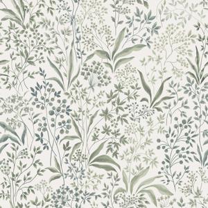 Heroad Green Floral Peel and Stick Wallpaper Boho Contact Paper for Cabinets Drawers 16.1''x393'' Leaf Wall Paper Removable Self Adhesive Wallpaper for Bedroom Bathroom Waterproof Decor Vinyl Roll