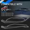 2Pcs Front Windshield Wiper Arm Compatible With 06-12 Kenworth
Compatible With 06-12 Kenworth T600 T600A T660 T800, Driver Passenger Side Windshield Wiper Arm Set, Replace 602-5403 S-21688
