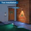 12Pack Solar Spot Lights Outdoor, Solar Lights Outdoor Waterproof with 4 Light Mode 2-in-1 Landscape Spotlights Solar Powered Yard Garden Outside Flood Light for House Pathway Tree (Cool White)