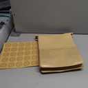 SUREHOME Cookie Bags Small Brown Paper Bags with Window 100 Pcs Thank You Stickers 5.7 x 6.5 Inch Individual Heat Sealable Kraft Bakery Bags for Gift Giving, Treats, Snacks, Baked Goods Packaging