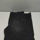 Astylish Women's High Waisted Wide Leg Straight Jeans (6, Black)