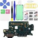 for Galaxy S23 USB Charging Board Port Replacement, SM-S911U SM-S911U1 Type C Dock Board Connector for Samsung S23 with Tools & Instruction