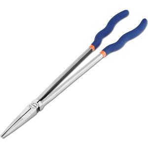 Long Reach Pliers - 16 Inches Straight Angle Long Needle Nose Pliers - for Narrow Spaces and Limited Areas